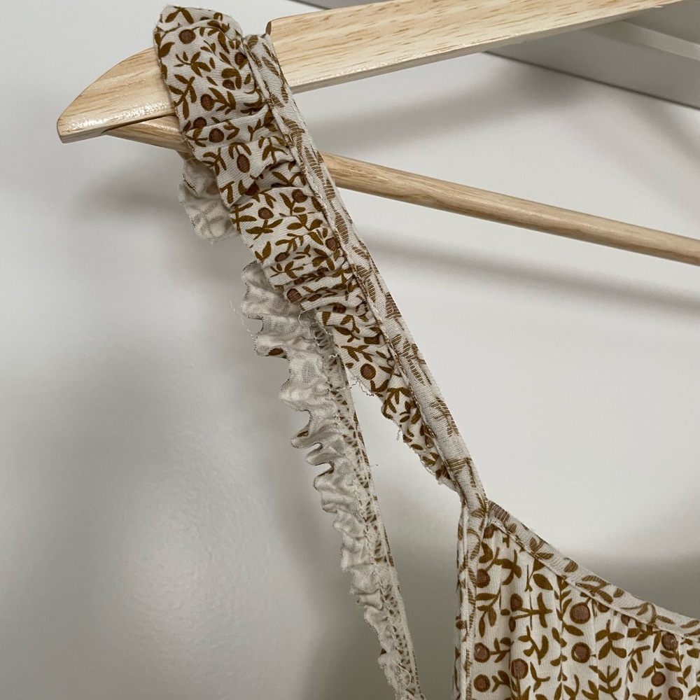 Rylee + Cru Cream Floral Mini Dress - Picture 5 of 7